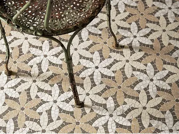 ARTISTIC CONTEMPORARY - PRÈ DE FLEURS - Marble mosaic by Lithos Mosaico Italia - view 2